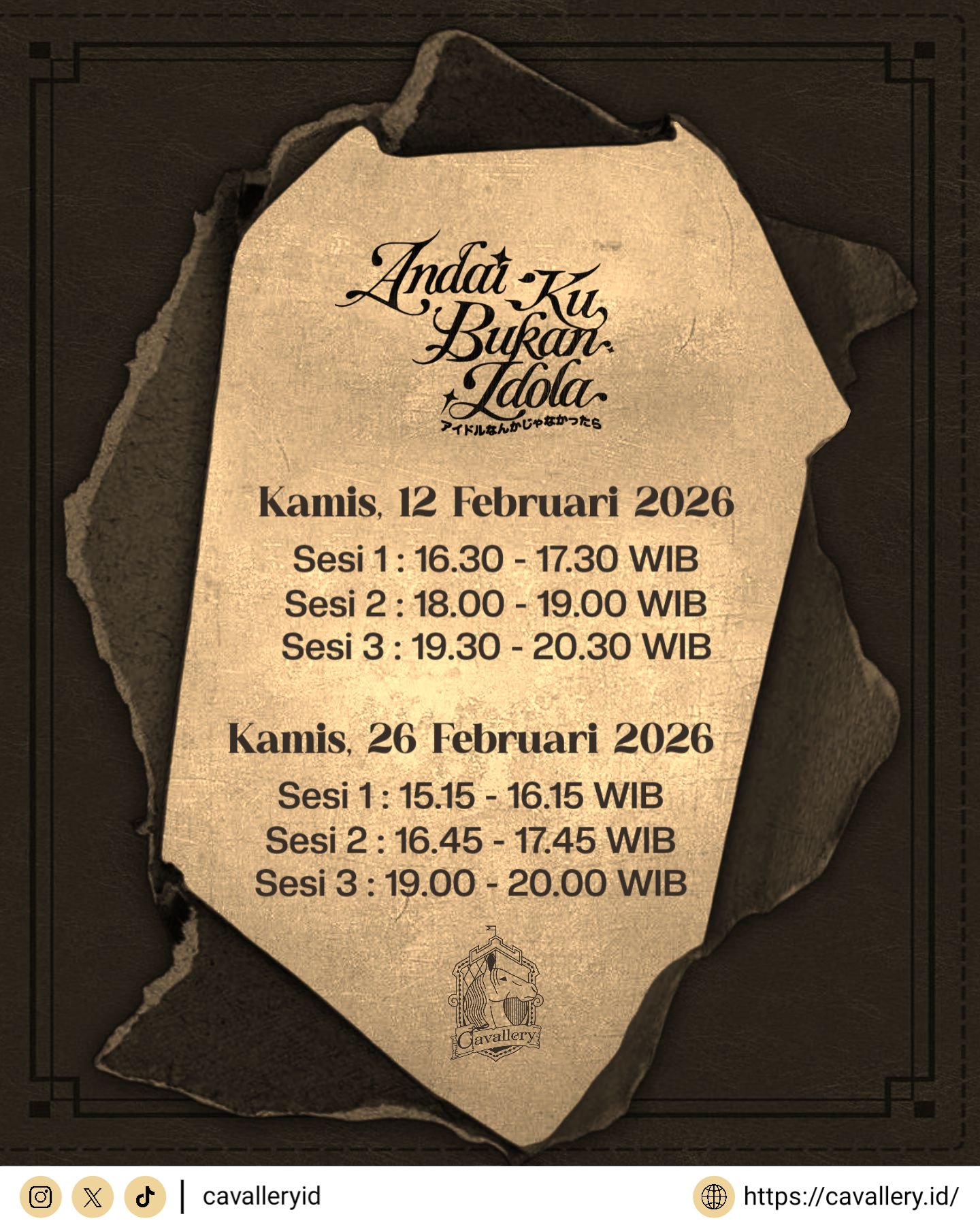 Poster Video Call Erine